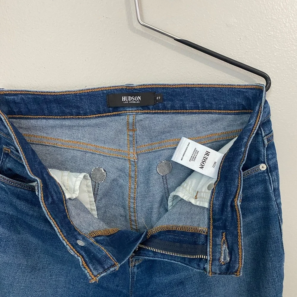 Hudson (27) Nico Mid Rise Medium Wash Denim - Picture 6 of 10